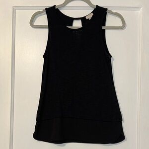 J. Crew Black Sleeveless Tank Top
